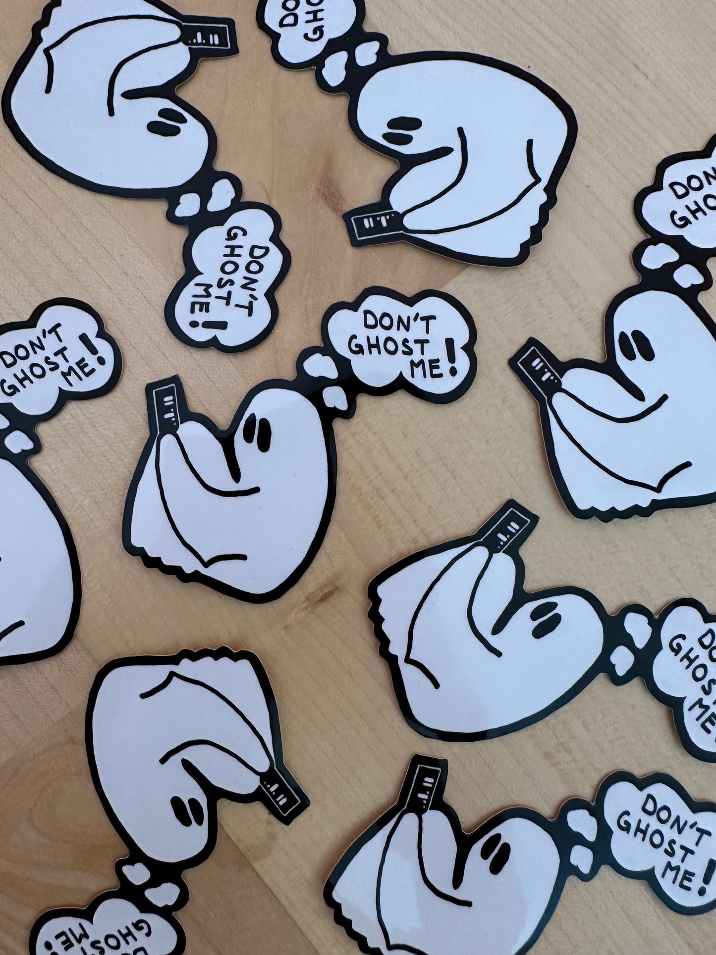 Don't ghost me! - Sticker