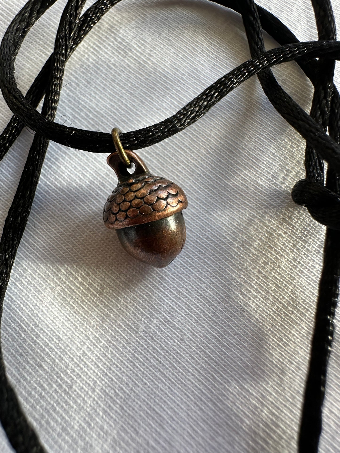 Eichel bronze Halskette