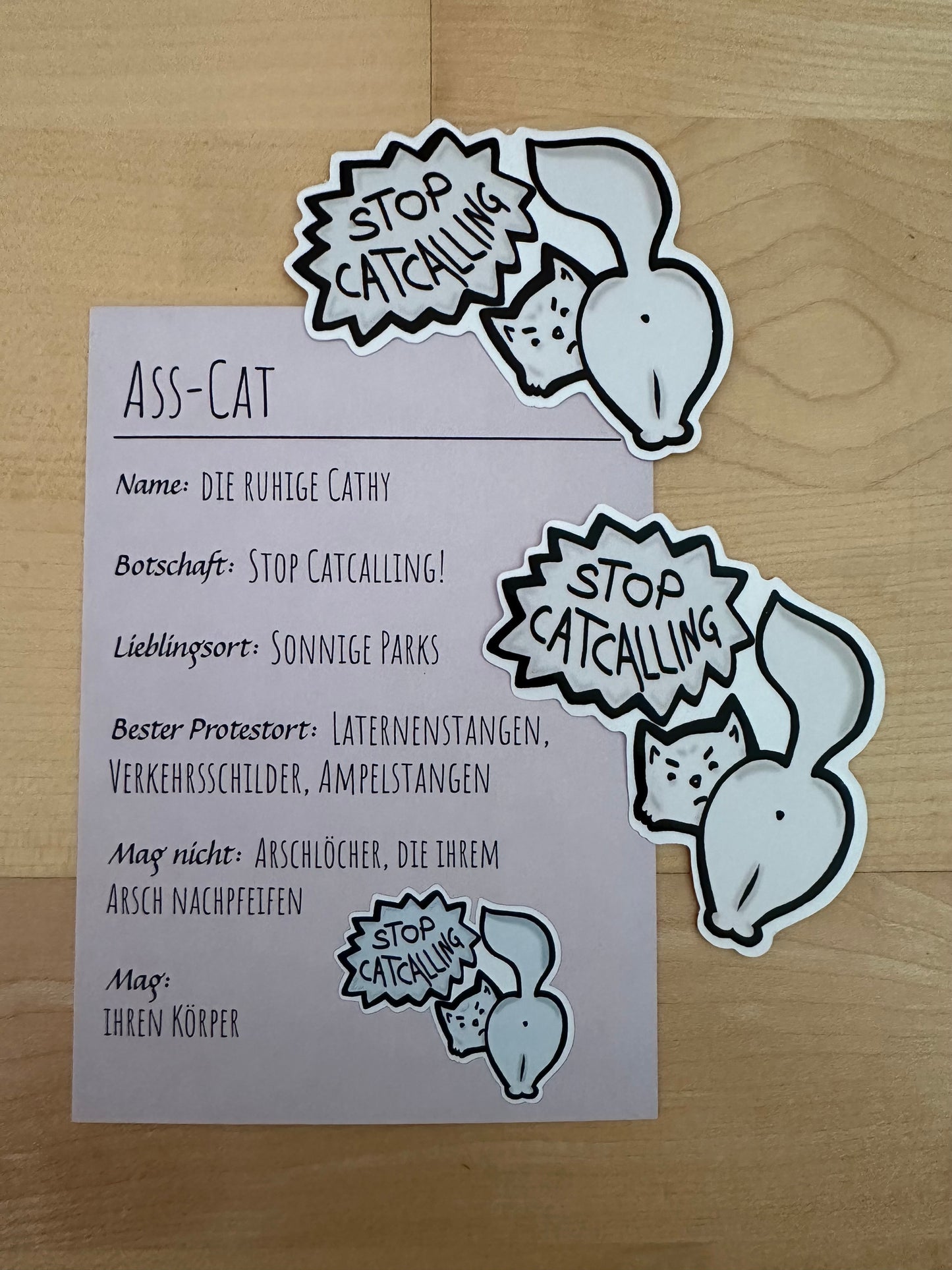 6er-Sticker-Pack Mixed