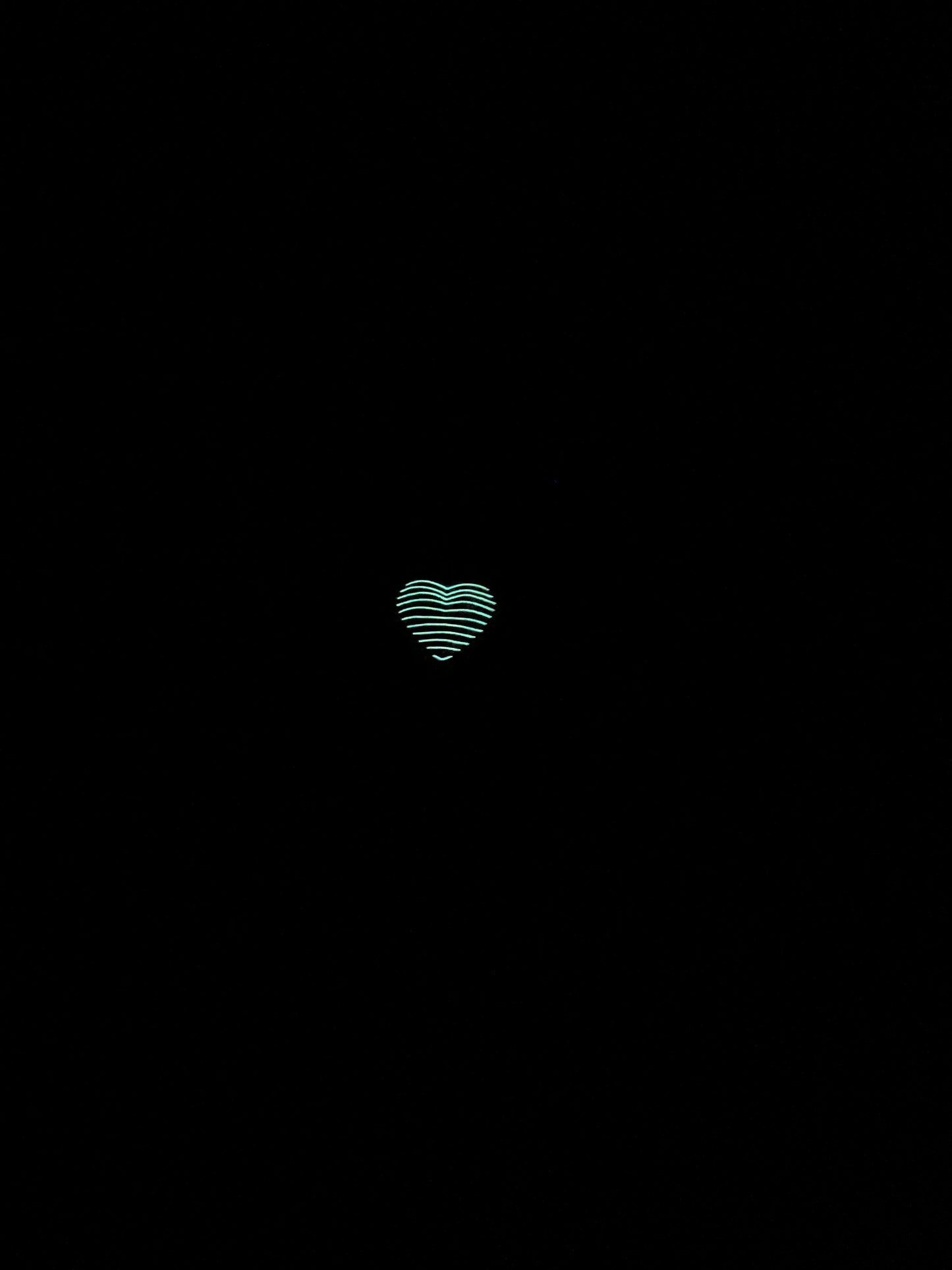 Hidden Love (glows in the dark)