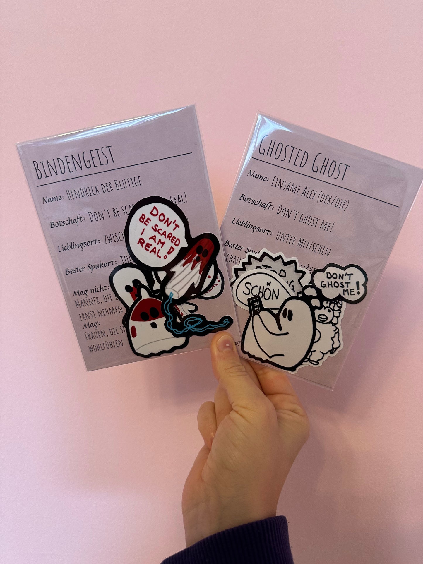 6er-Sticker-Pack Mixed