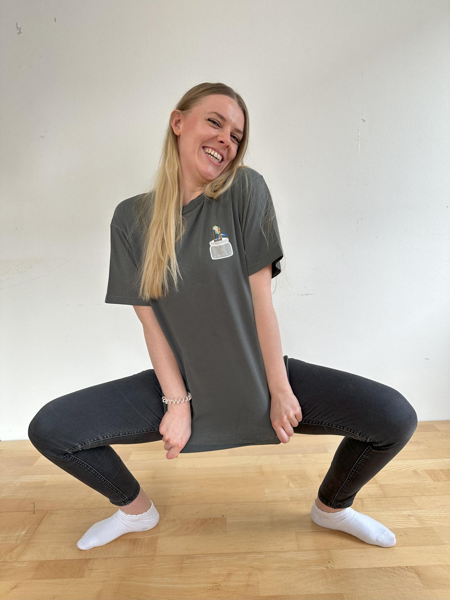 Nicht-Wetterfrosch im Glas