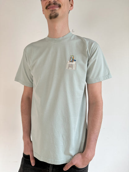 Nicht-Wetterfrosch im Glas