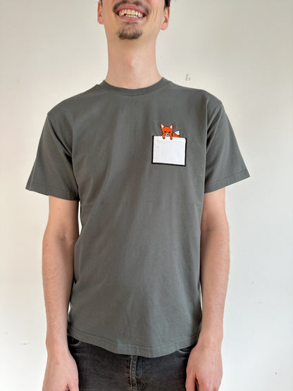 Fuchs in der Brusttasche