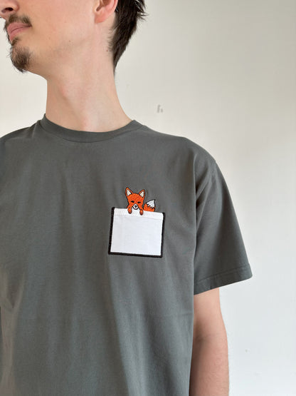 Fuchs in der Brusttasche