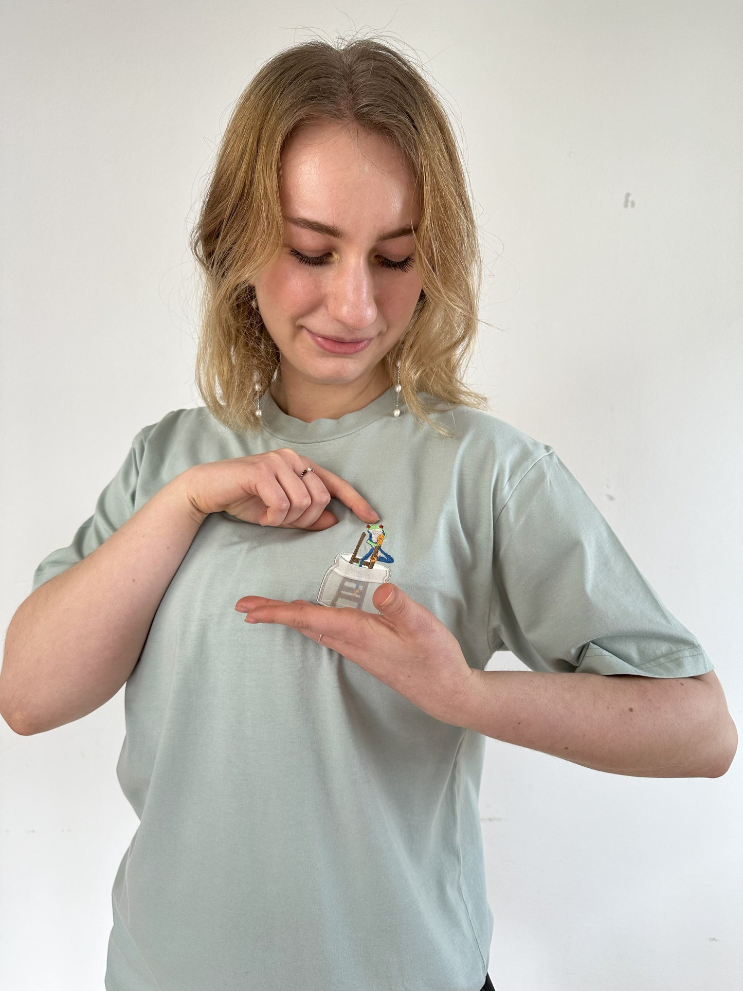 Nicht-Wetterfrosch im Glas