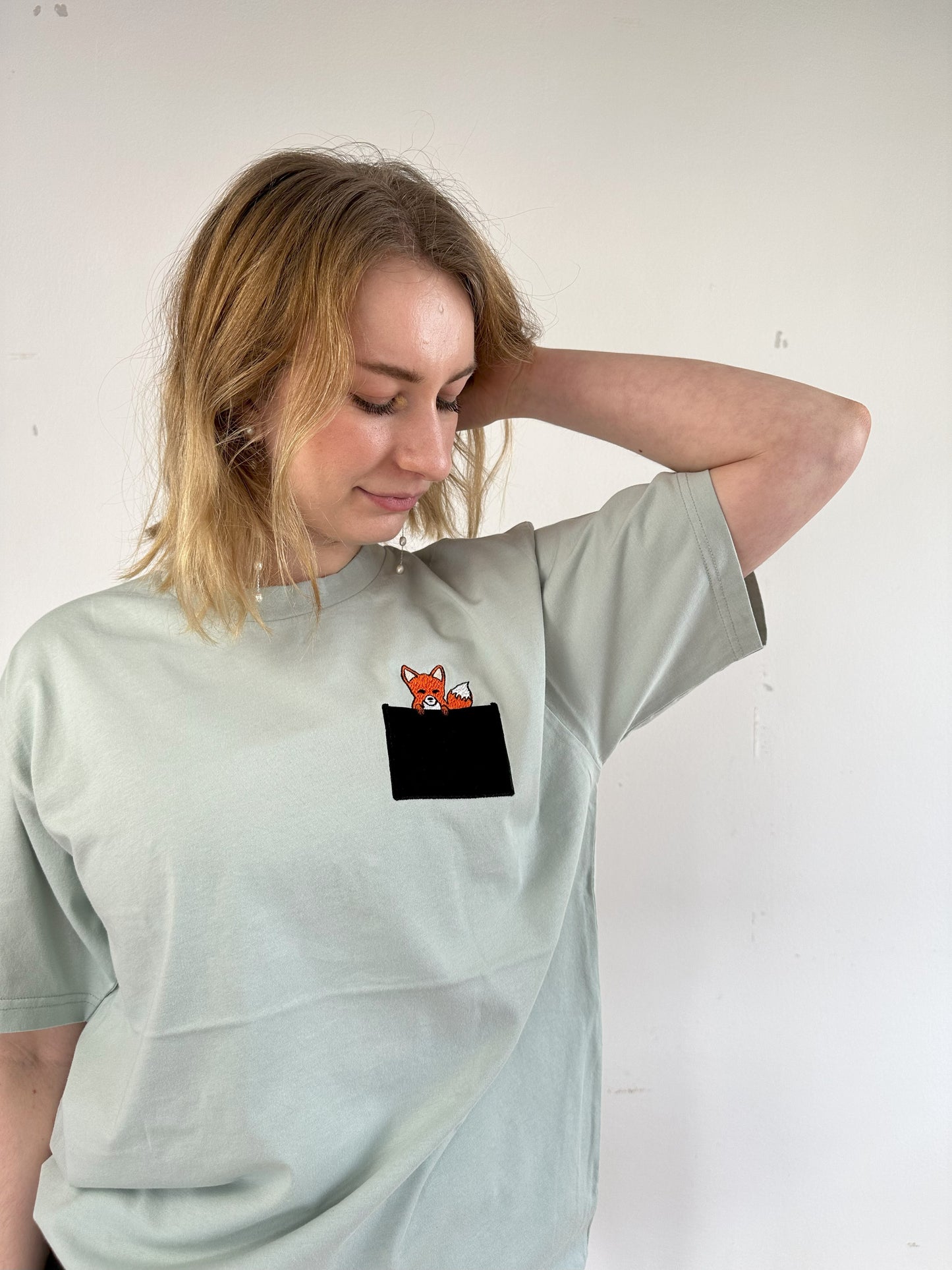 Fuchs in der Brusttasche