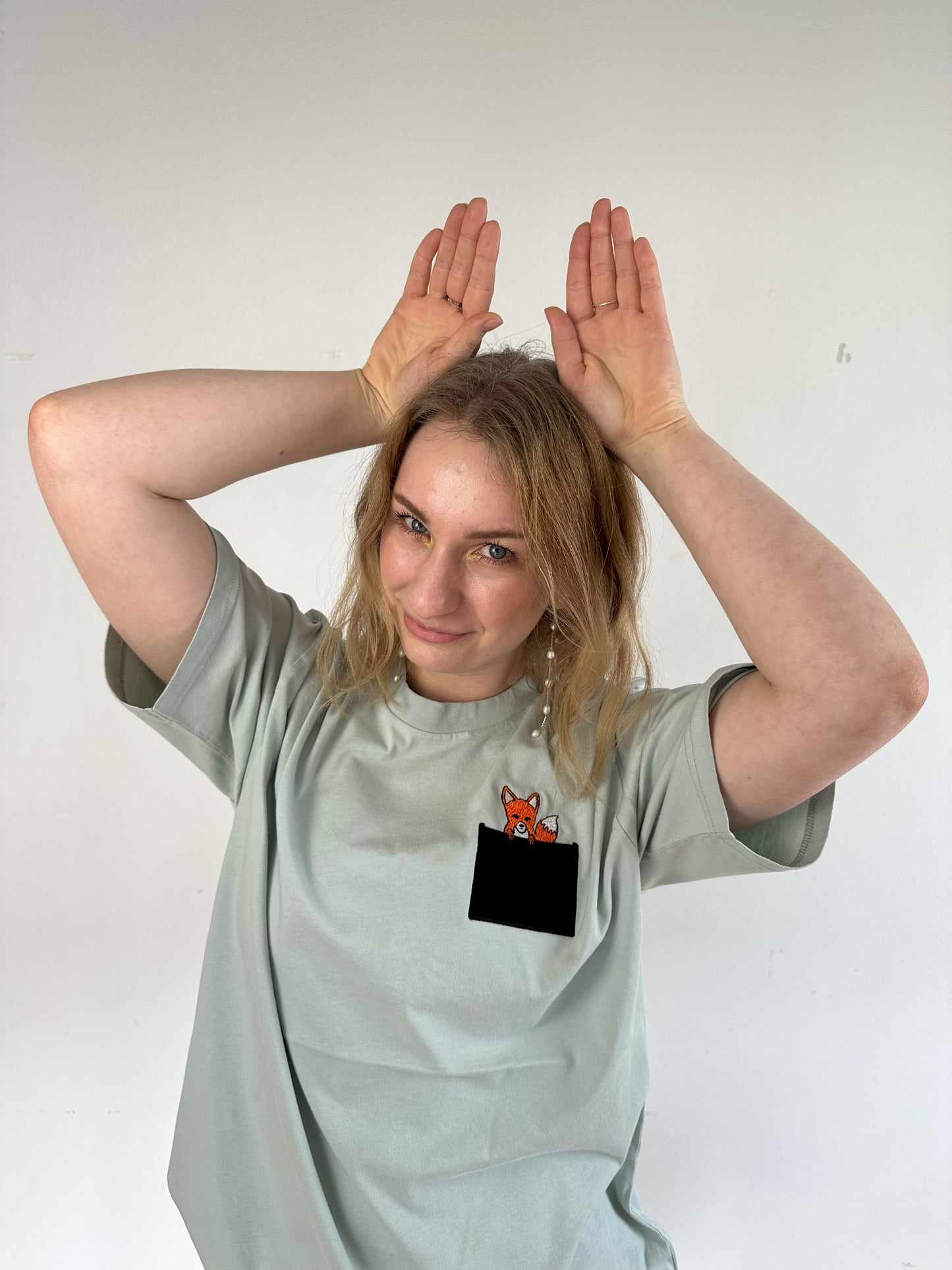 Fuchs in der Brusttasche