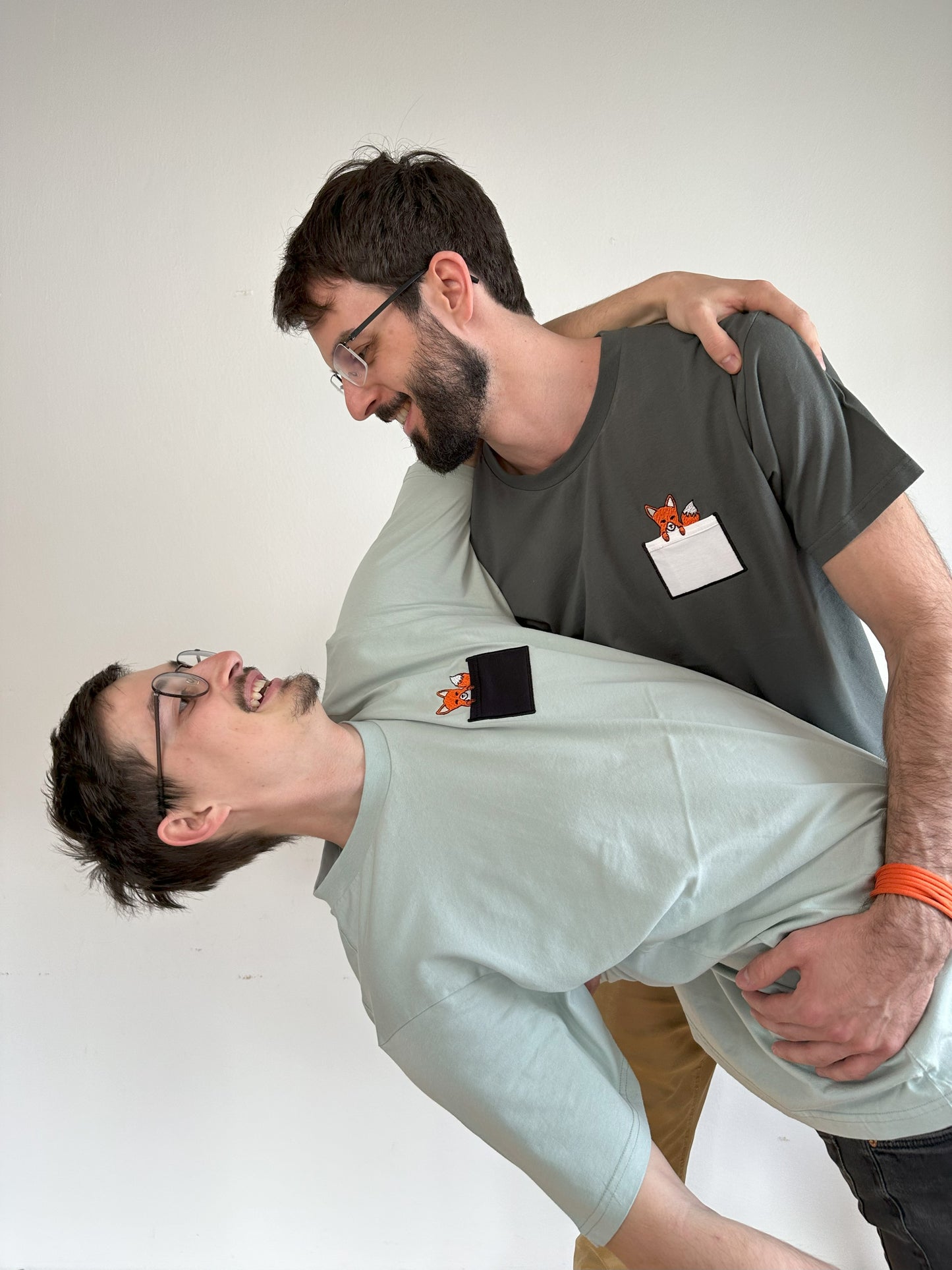 Fuchs in der Brusttasche