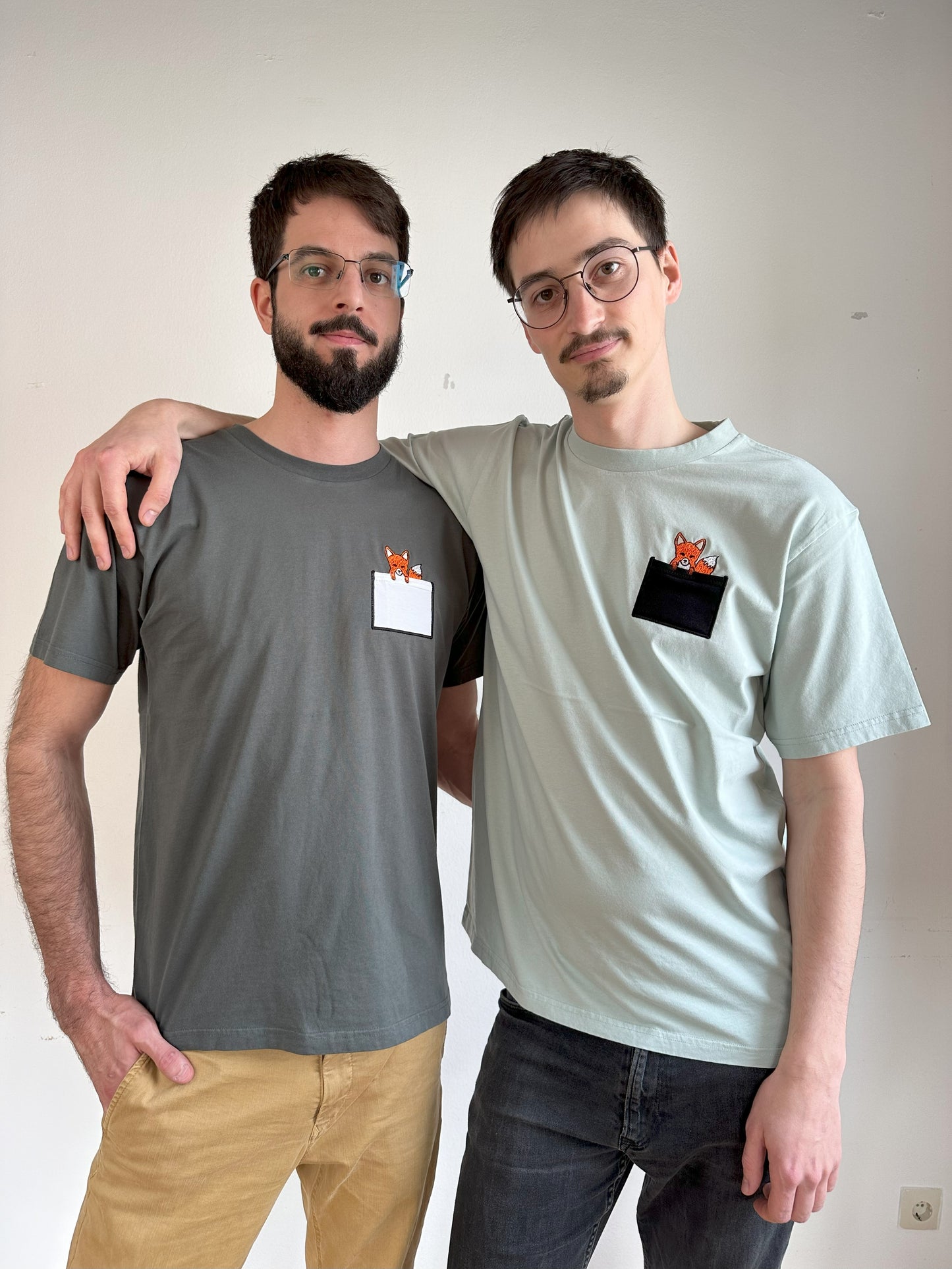 Fuchs in der Brusttasche