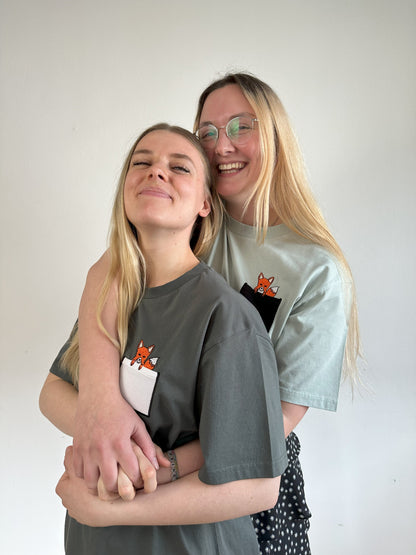 Fuchs in der Brusttasche