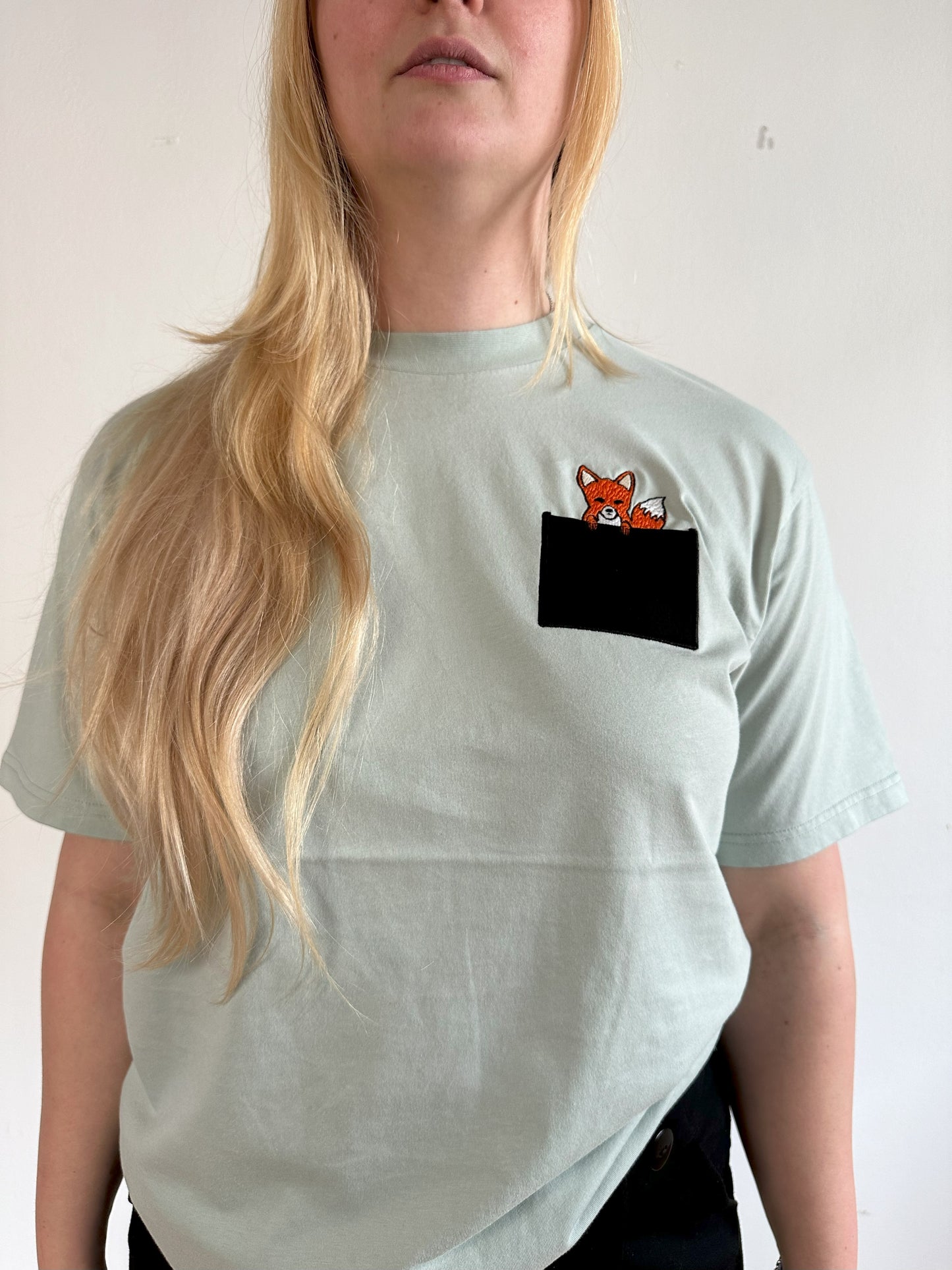 Fuchs in der Brusttasche