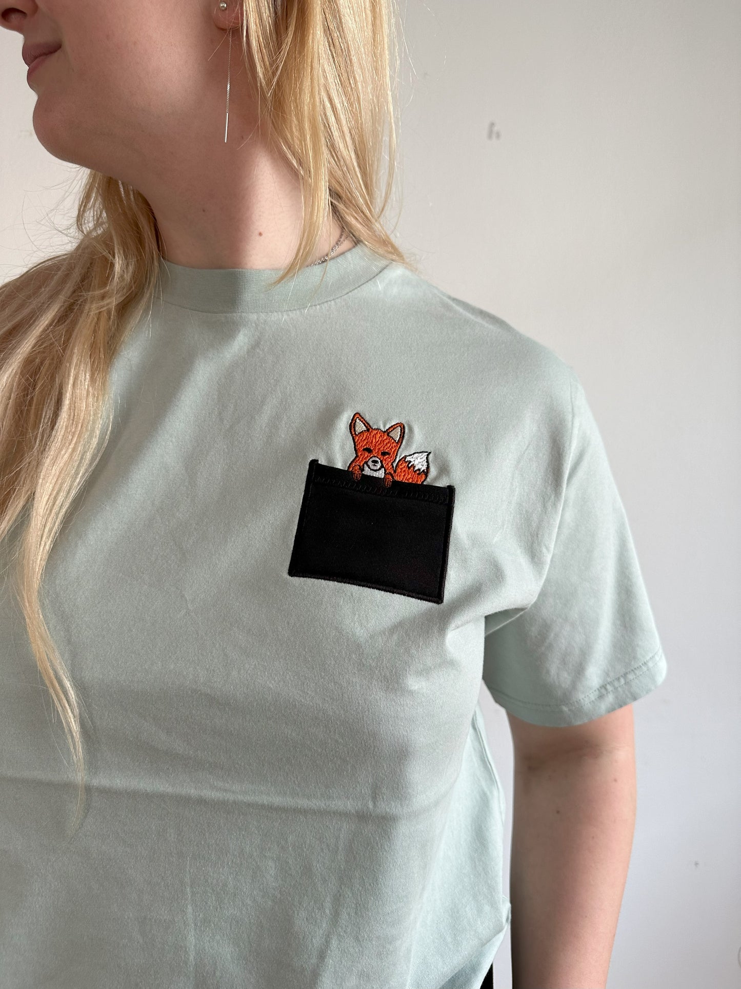 Fuchs in der Brusttasche