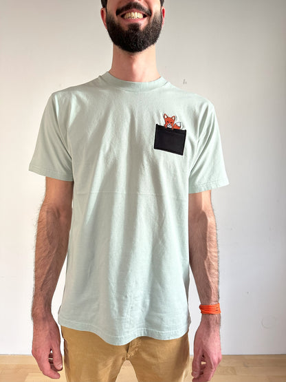 Fuchs in der Brusttasche