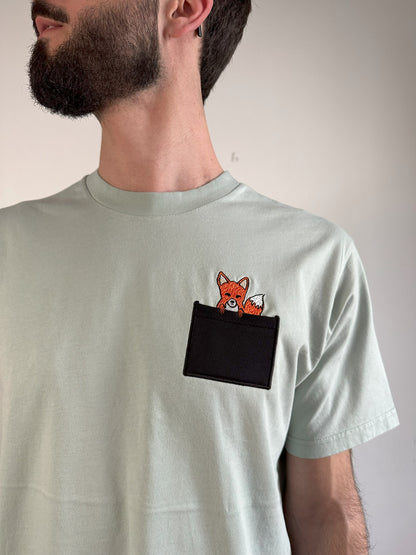 Fuchs in der Brusttasche