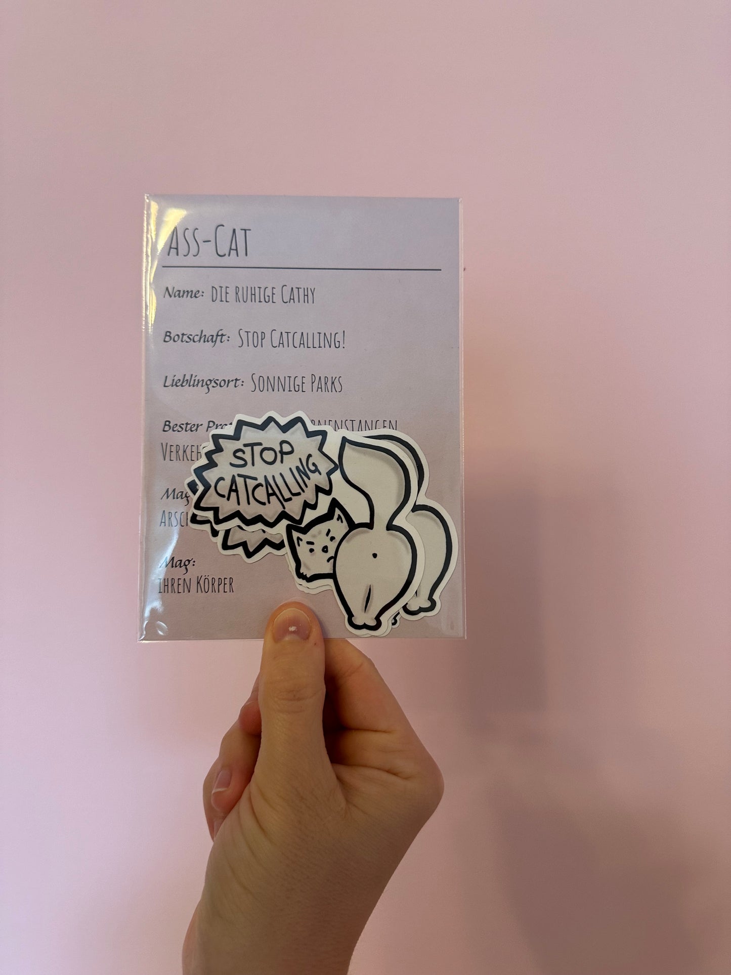 Stop Catcalling! - Sticker