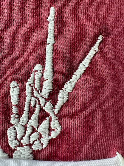 R. I. Peace mit Sargbrusttasche (Glows in the dark)