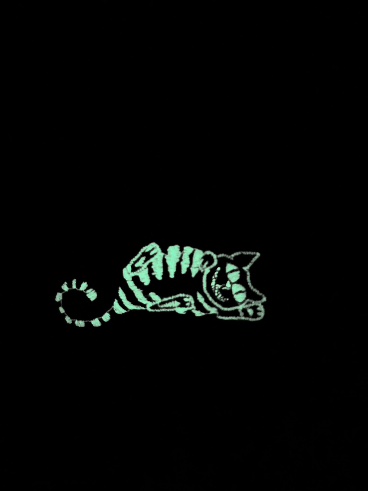 Grinsekatze (Glows in the dark)