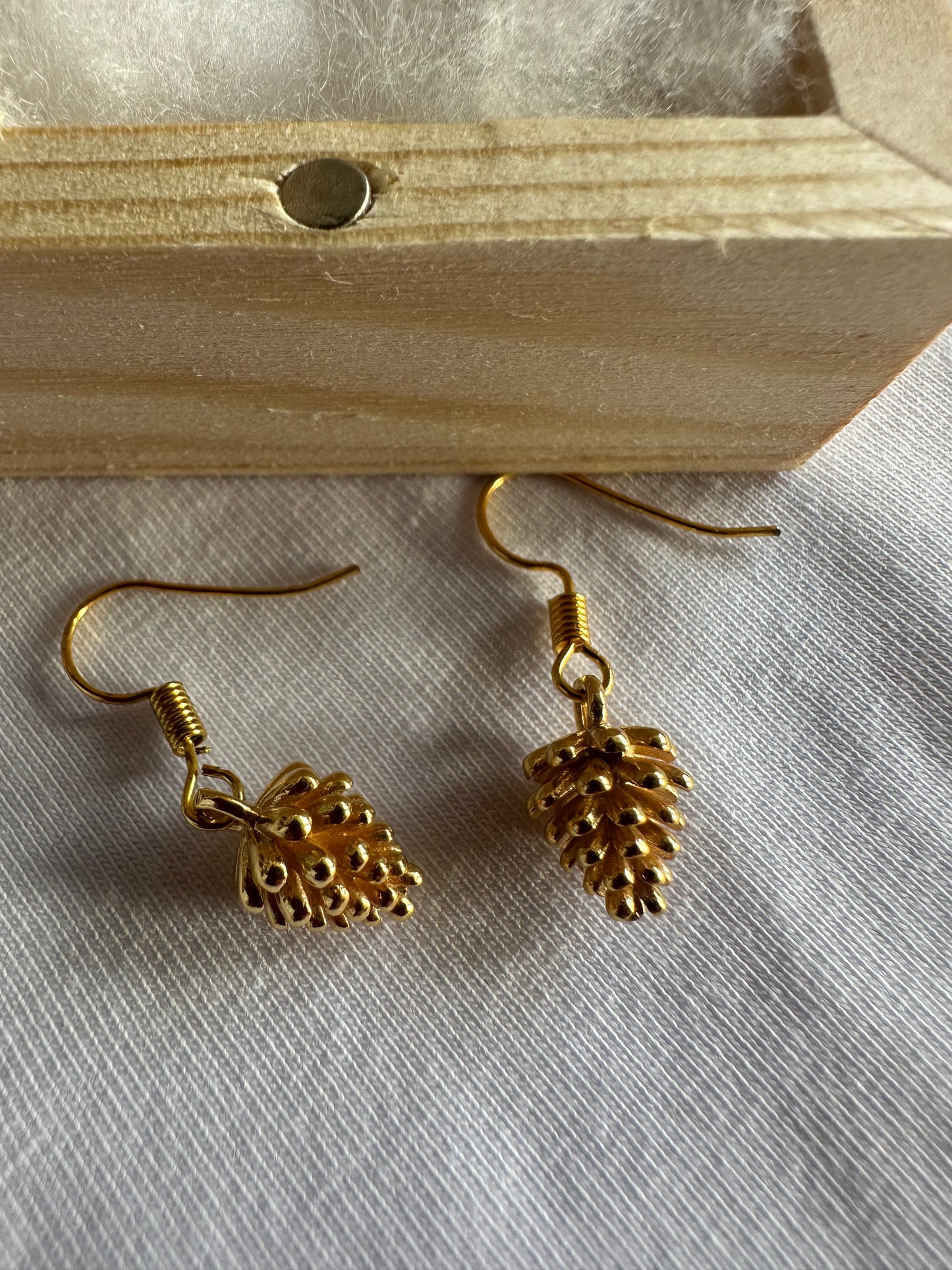 Ohrringe Tannenzapfen