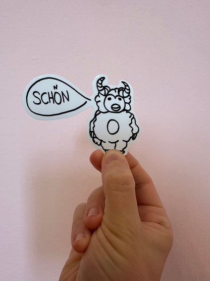 Schönschaf - Sticker