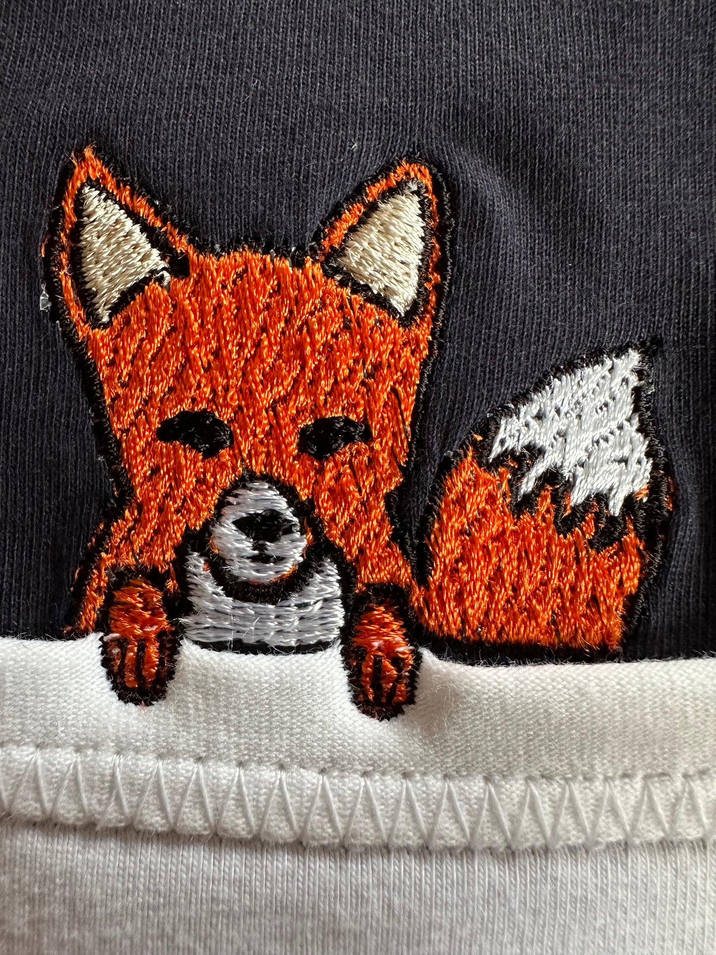 Fuchs in der Brusttasche