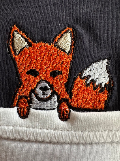 Fuchs in der Brusttasche