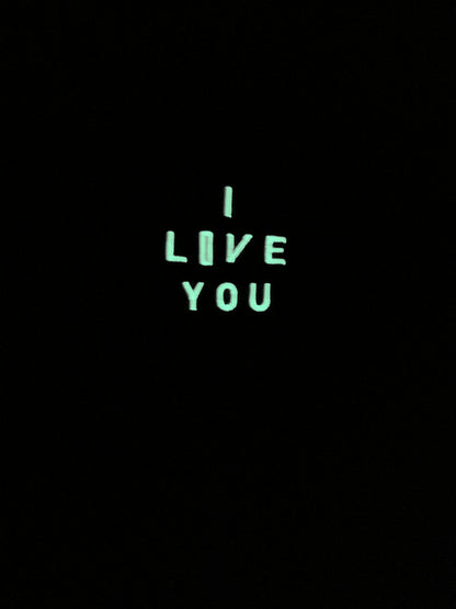 Hidden Love (glows in the dark)