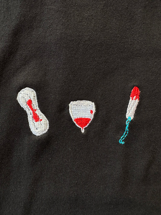 Menstruation ganze Serie Tampon, Binde, Cup - klein