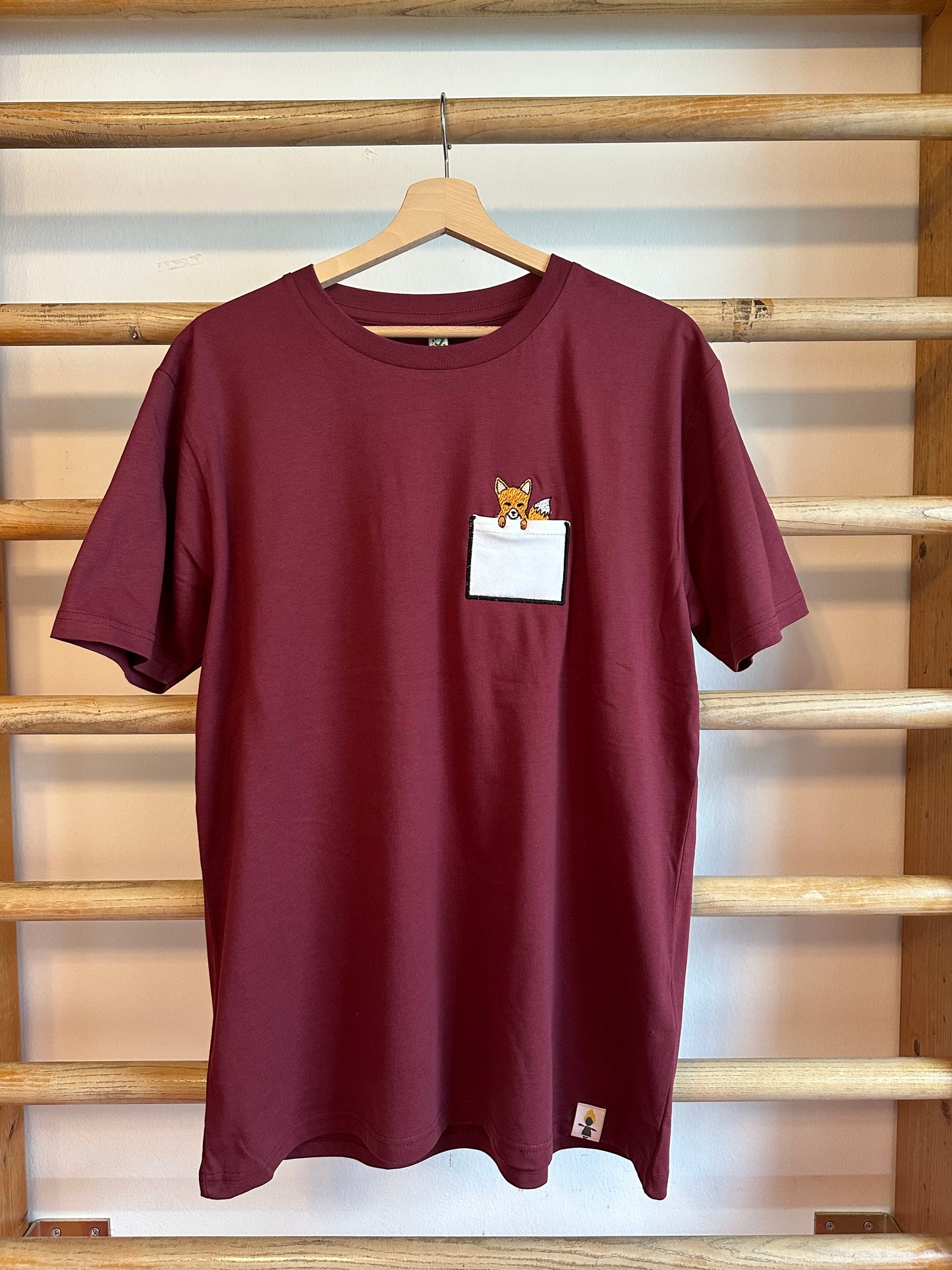 Fuchs in der Brusttasche