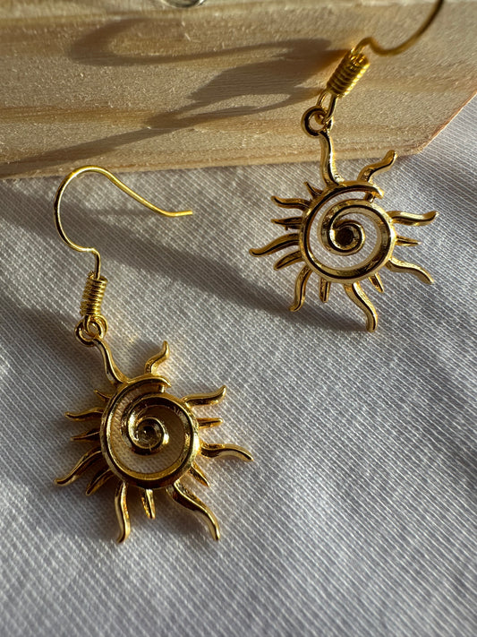 Ohrringe Sonne