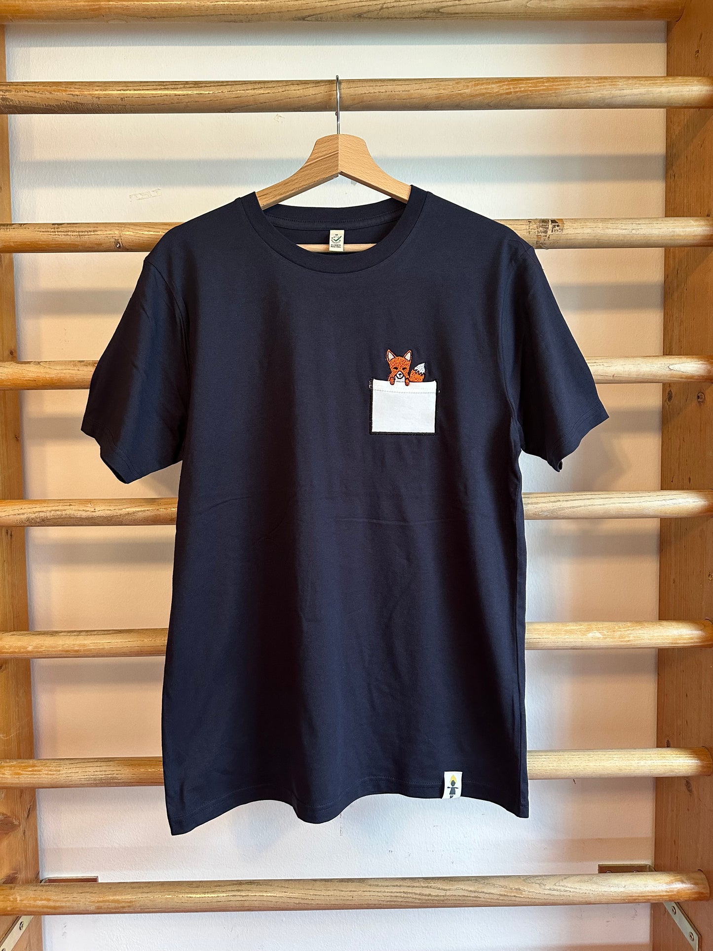 Fuchs in der Brusttasche