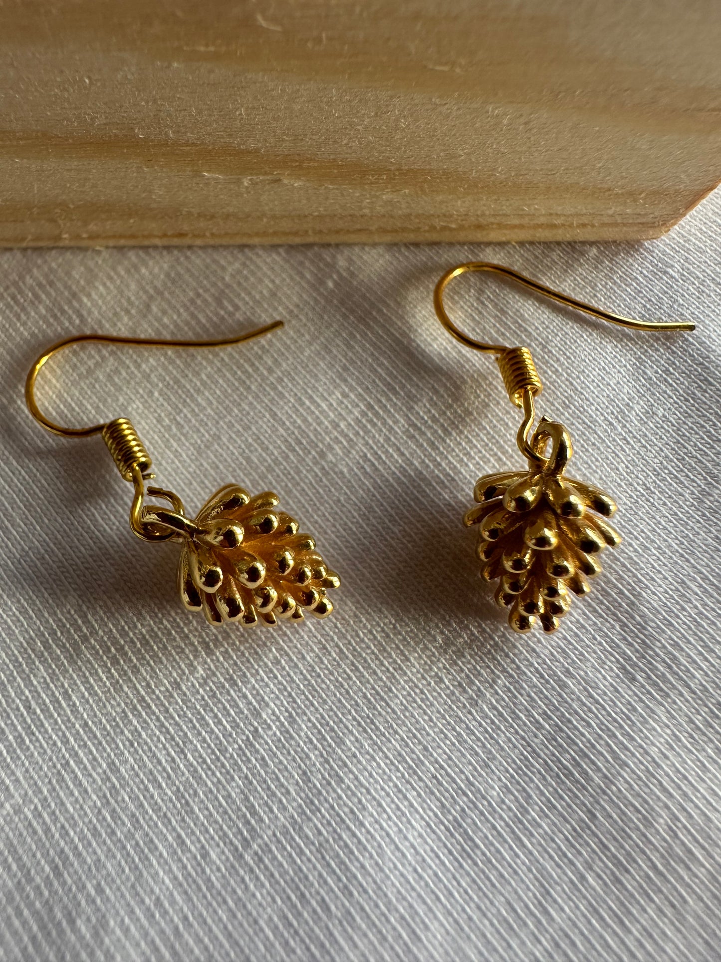 Ohrringe Tannenzapfen