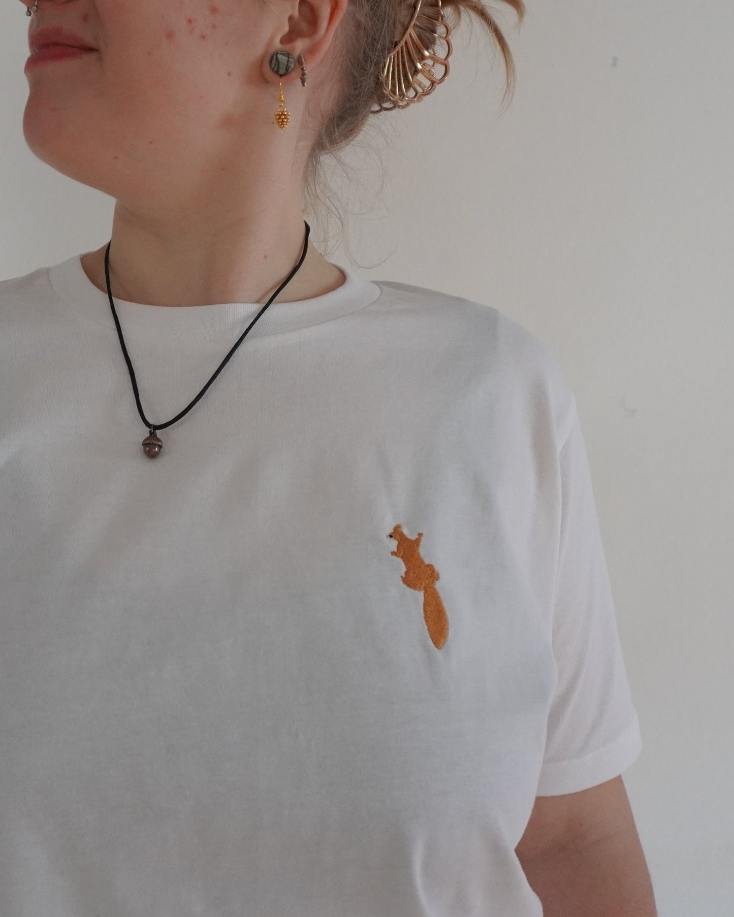 Eichhörnchen klettert