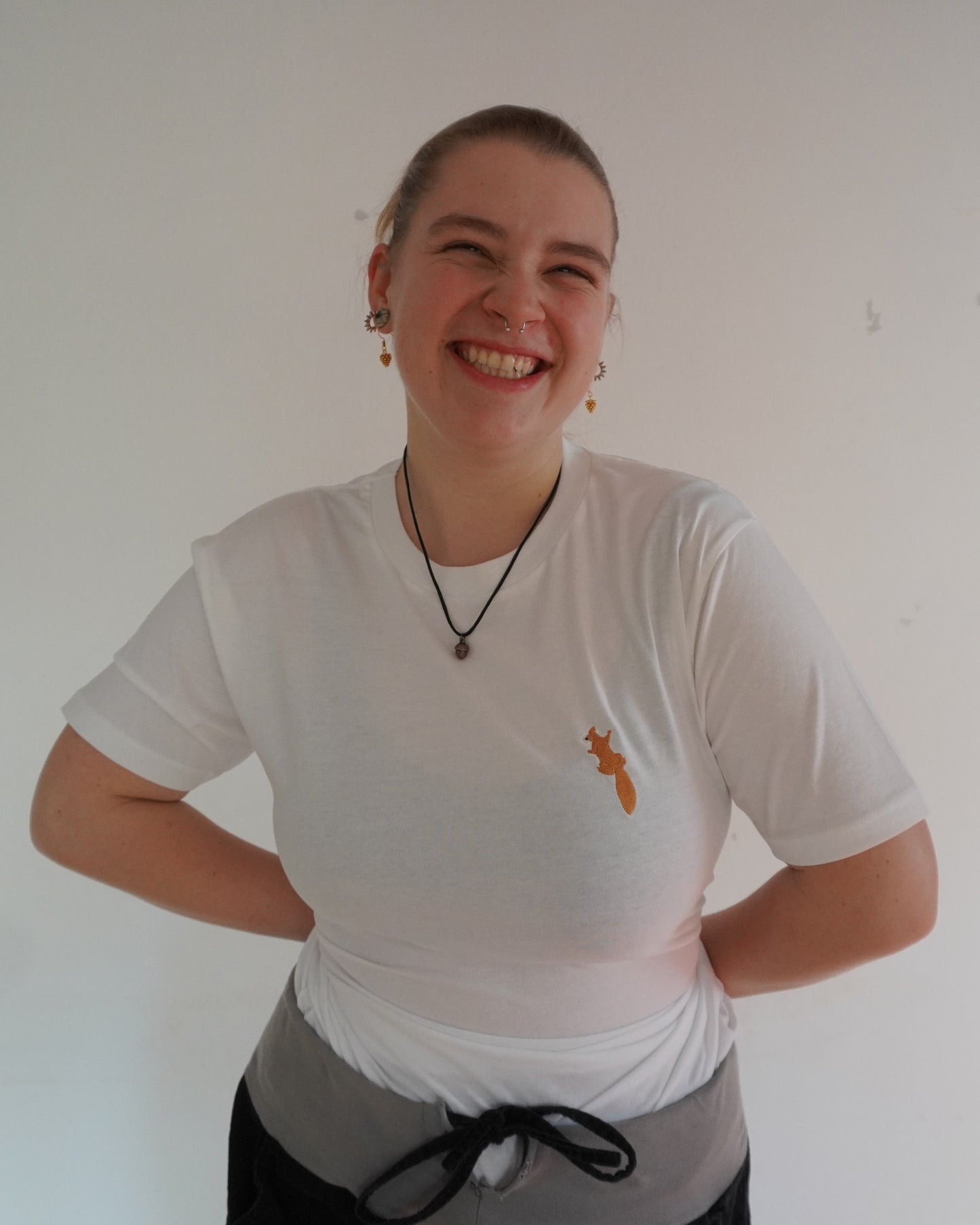 Eichhörnchen klettert