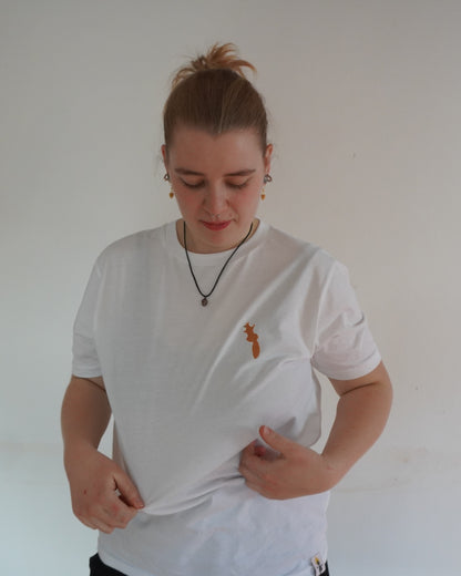 Eichhörnchen klettert