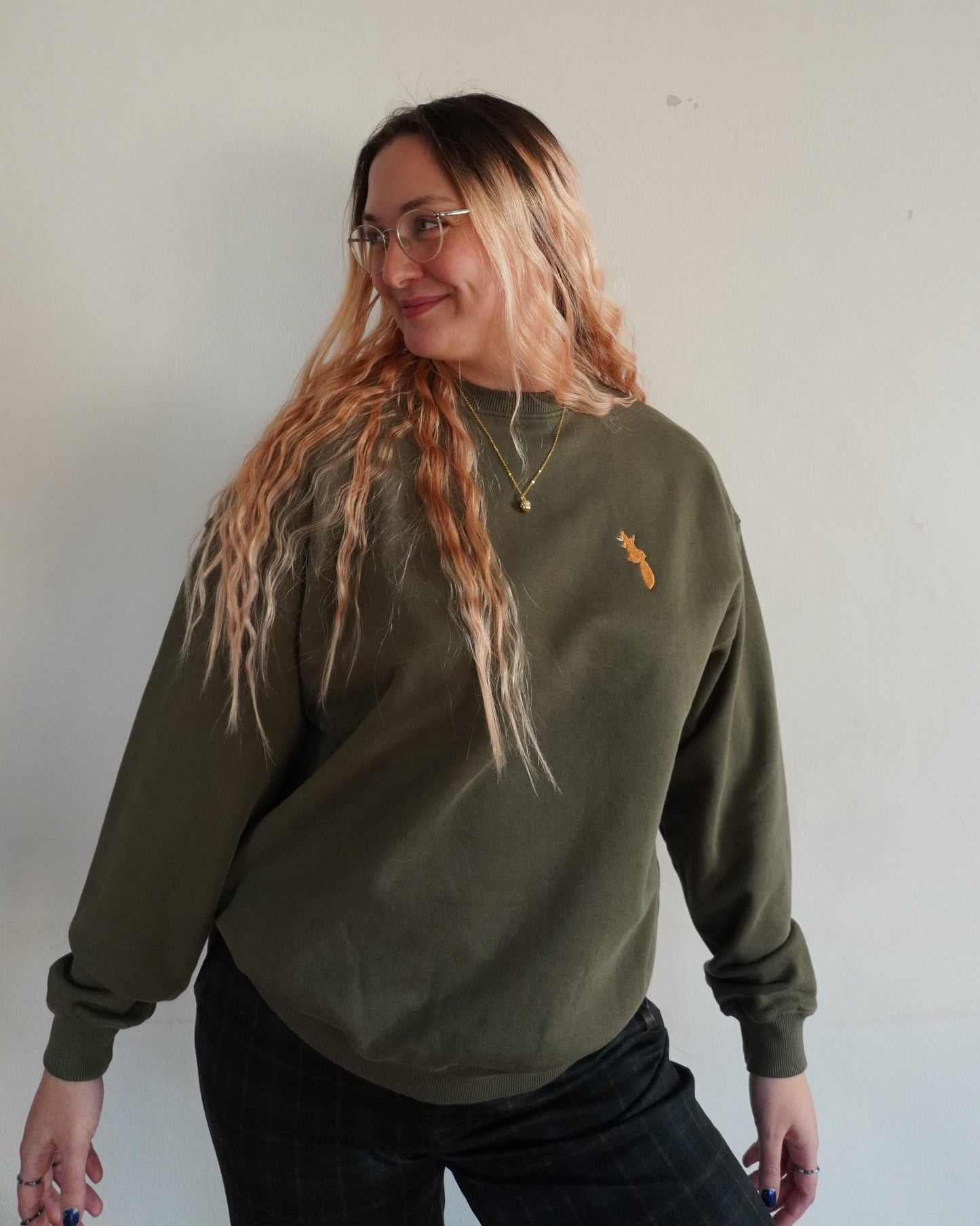 Eichhörnchen klettert