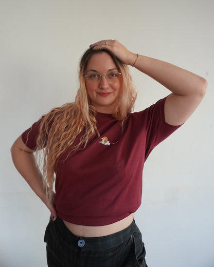 Igel auf Papierflieger