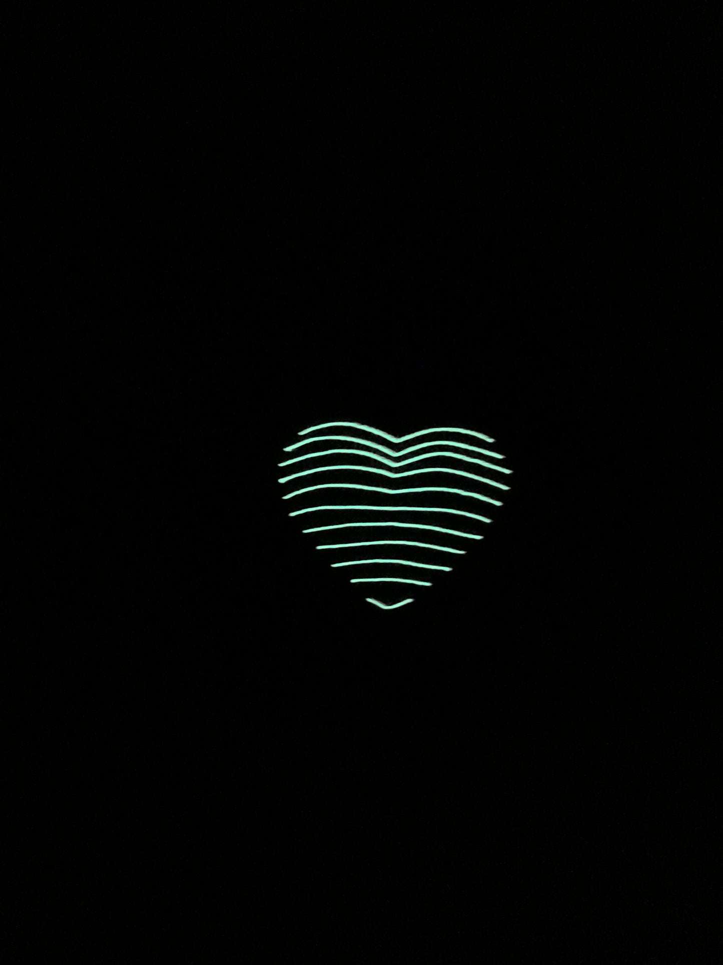 Hidden Love (glows in the dark)