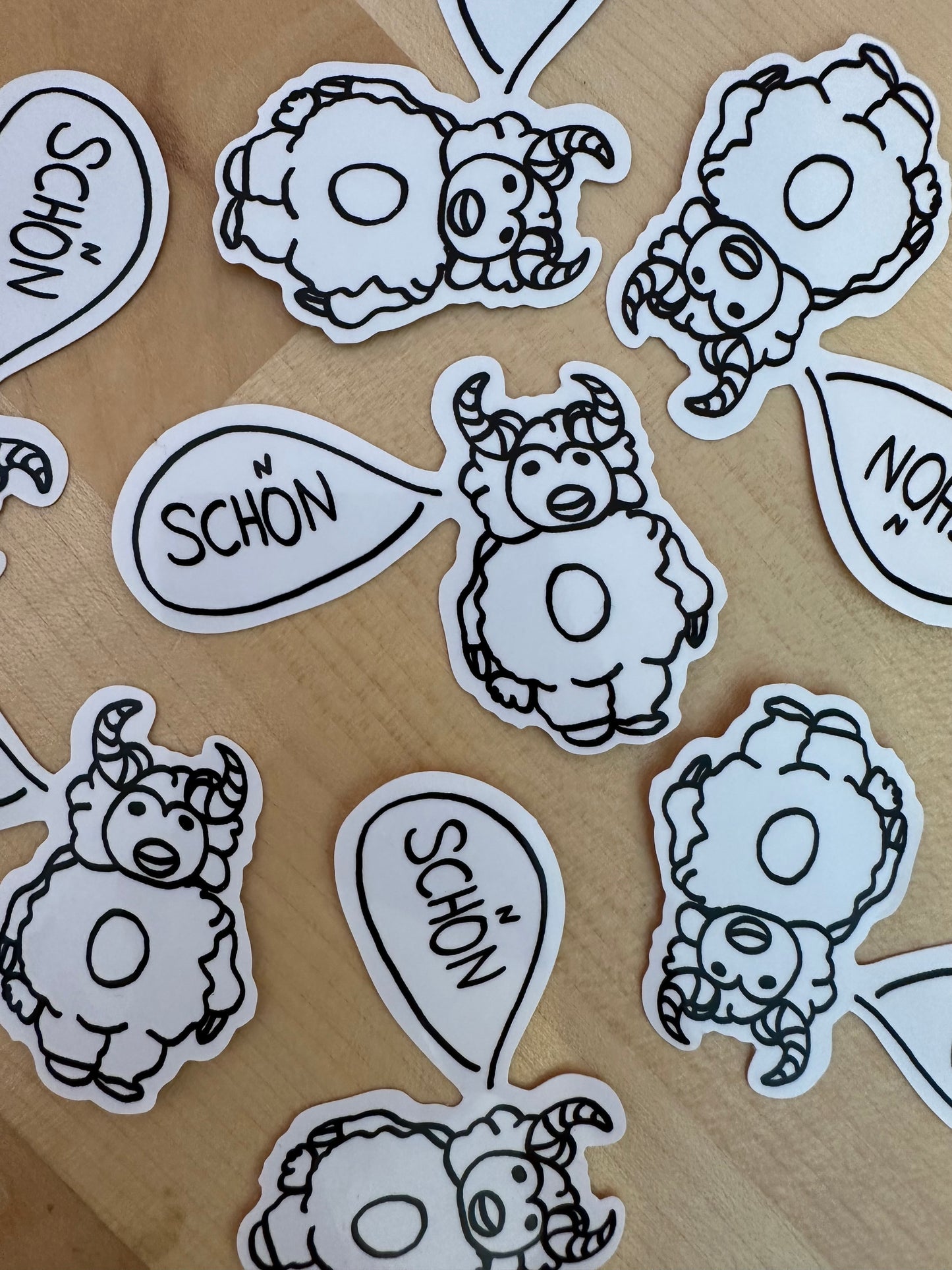 Schönschaf - Sticker