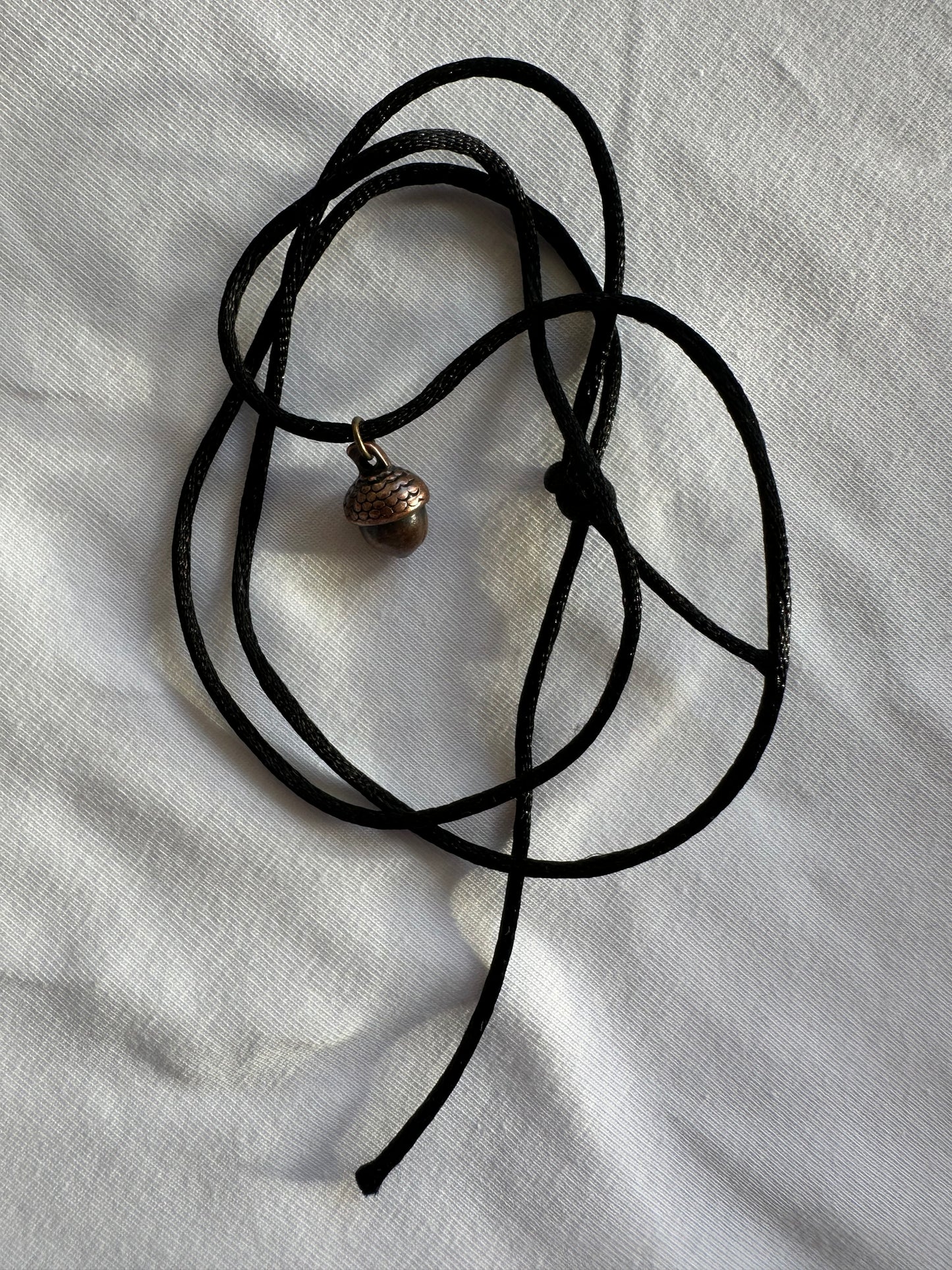 Eichel bronze Halskette