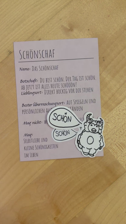 Schönschaf - Sticker