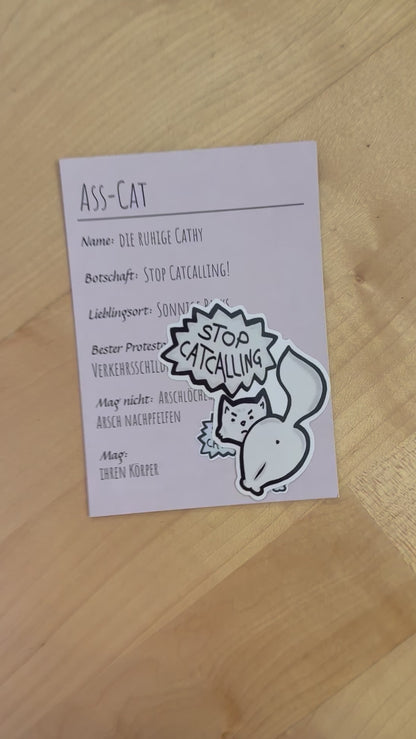Stop Catcalling! - Sticker