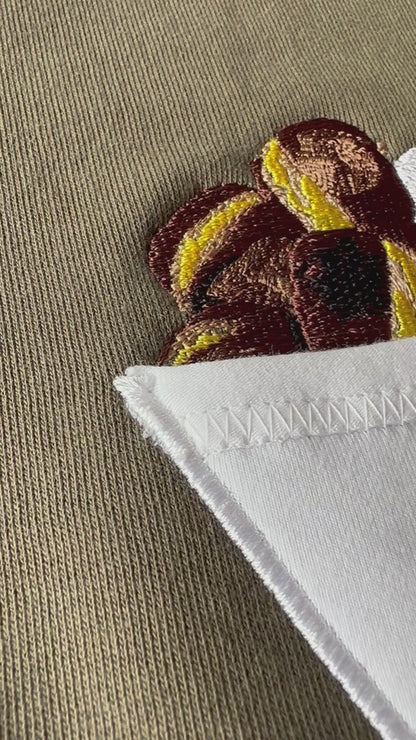 Maronistanizel / Kastanientüte mit Brusttasche