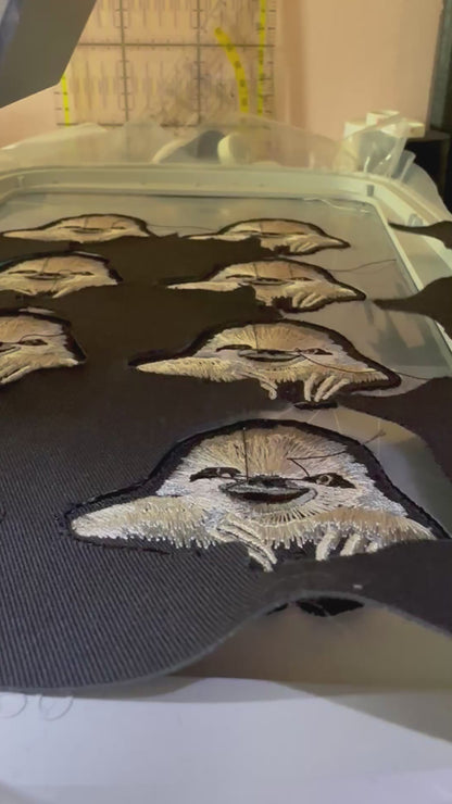 Patch Freches Faultier Fred